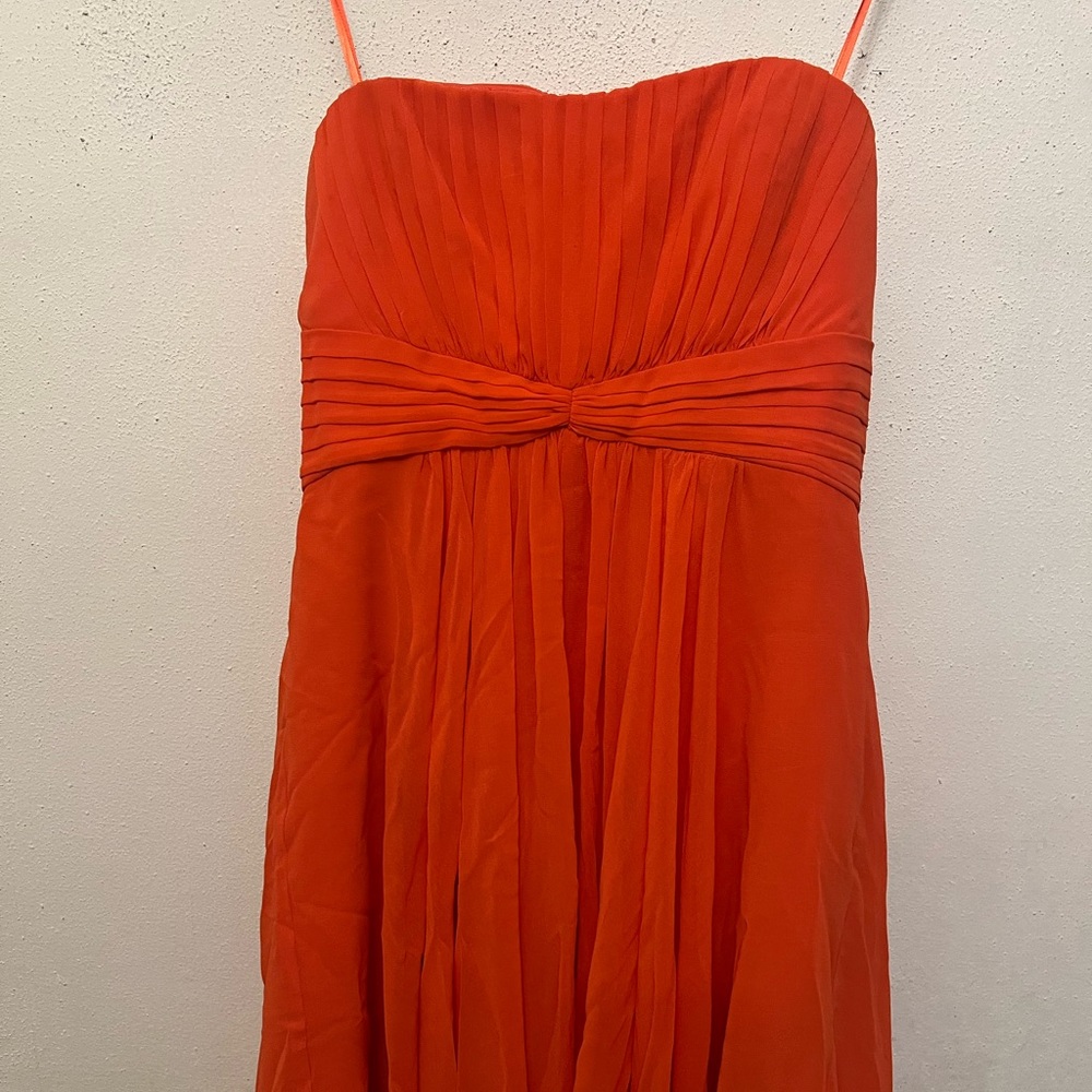 Strapless BCBG dress